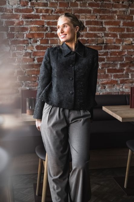 Hovedbilde Brocade Blazer Black 