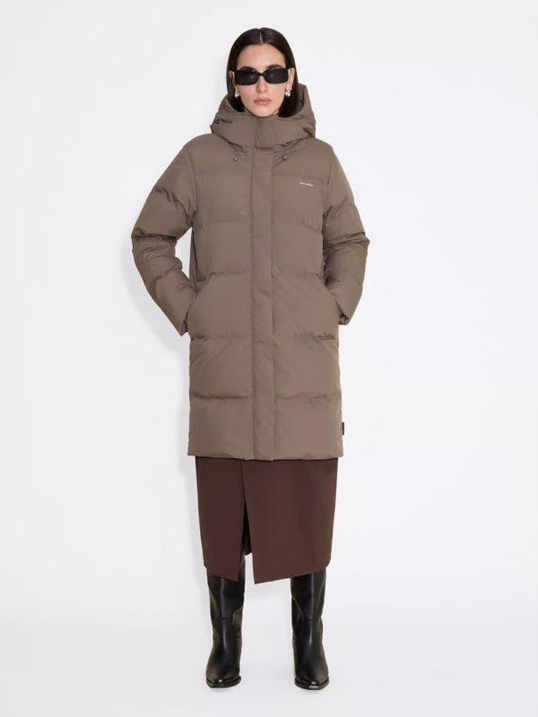 Loen Down Jacket Taupe 