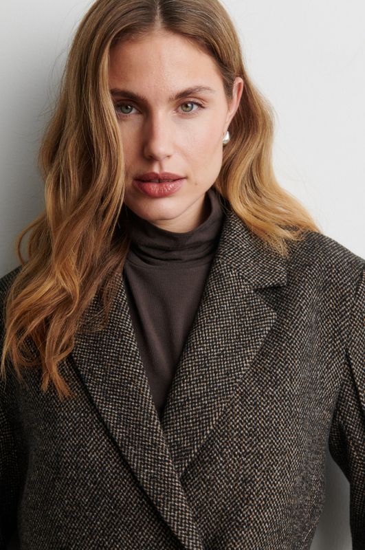 Emi New Fitted Blazer Demitasse