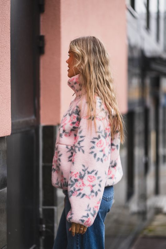 Rype Fleece Jacket Light Pink Mix 