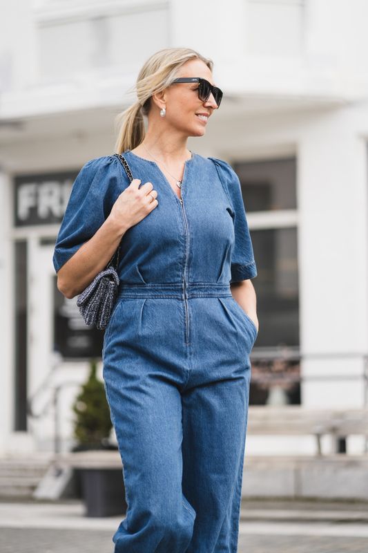 Ballariz Jumpsuit Blue Denim 