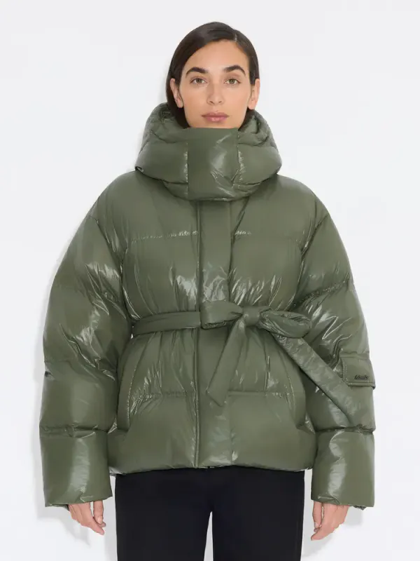 Estella Down Jacket Dark Green 