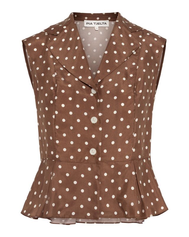 Melrose Dots Brown 