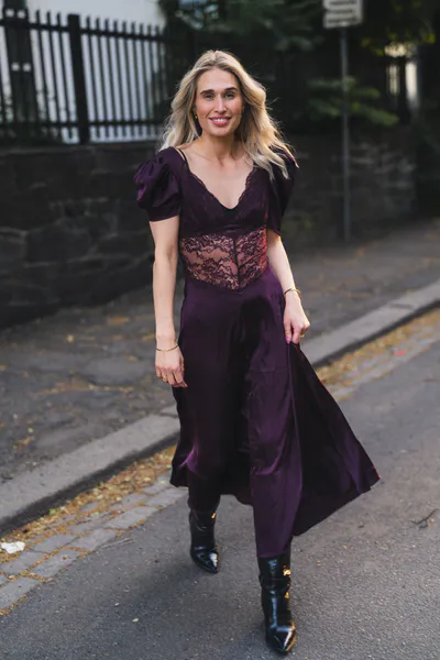 Hovedbilde Francis Lace Midi Dress Burgundy
