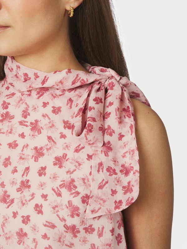 Veda Flower Top Dusty Rose 