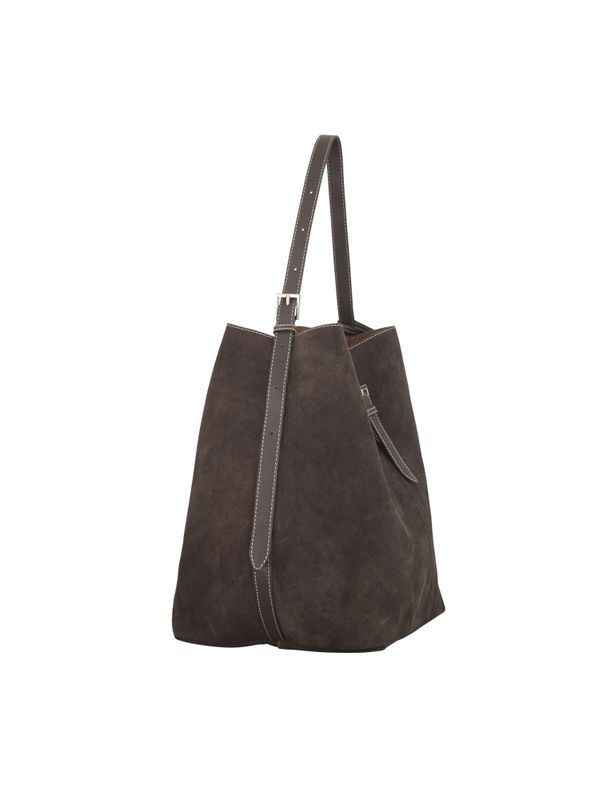 Suede Leah Bag Chocolate Torte