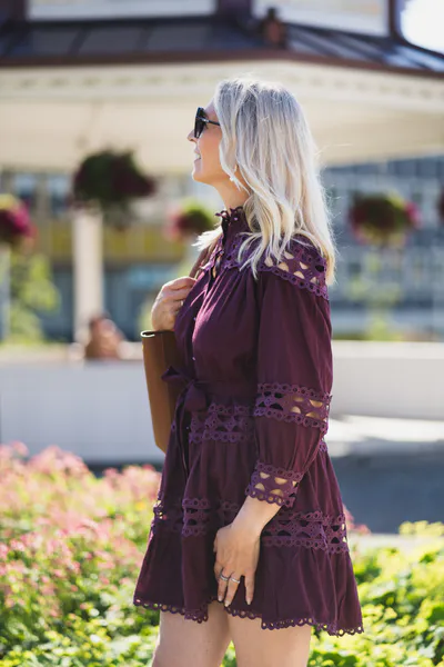 Hovedbilde Honesty Dress Burgundy 