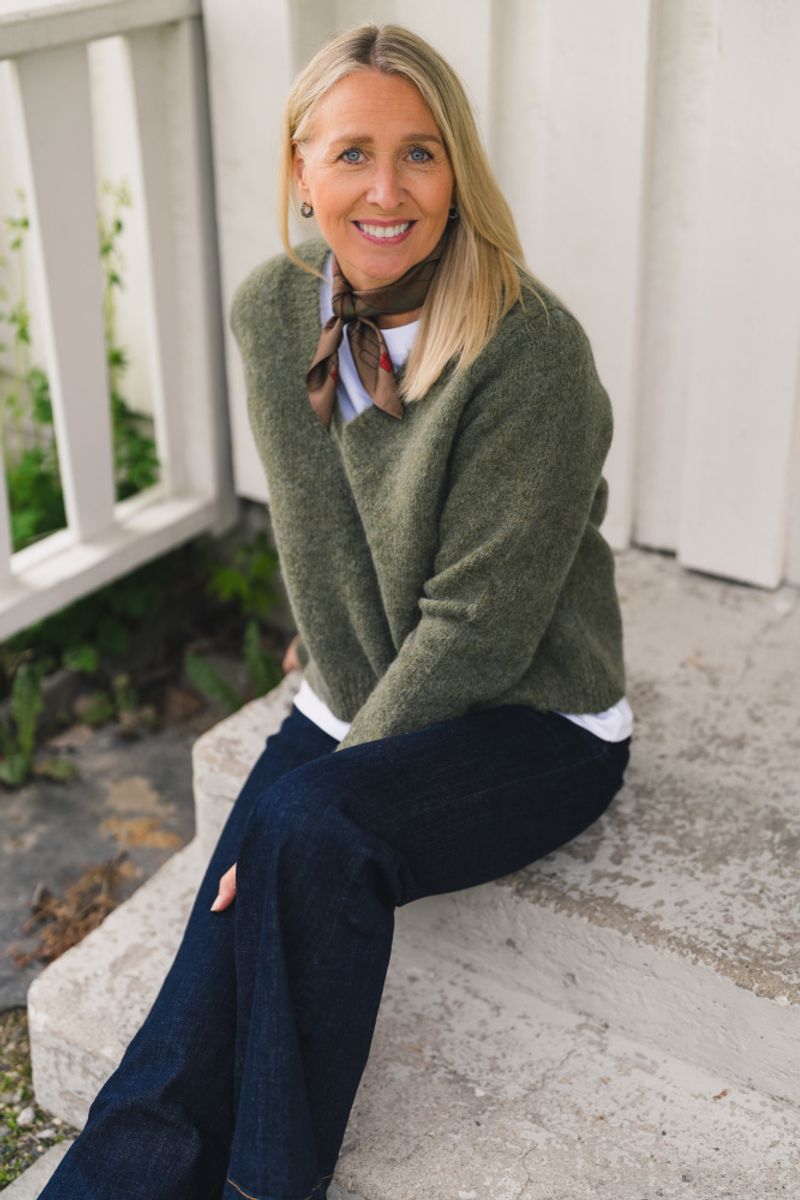 Pernille Sweater Winter Moss 